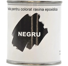 Pastă pentru colorat rășină epoxidică negru, în doză metalică