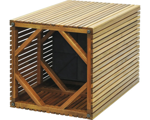 Ghiveci flori FloraSelf tip riflaj 44,5x70 cm lemn | HORNBACH