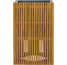 Jardiniere din lamele de lemn