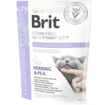 Hrană uscată pentru pisici Brit Grain Free Veterinary Diet pentru afecțiuni gastrointestinale, ambalaj de 400 grame