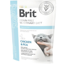 Brit Veterinary Diet Obesity hrană pentru pisici, pachet de 400 de grame