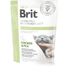 Brit Grain Free Veterinary Diet Diabetes hrană pentru pisici, 400 grame