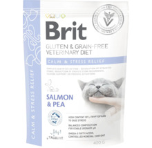 Hrană pentru pisici Brit Veterinary Diet pentru calmare și reducerea stresului, fără gluten și cereale, cu somon și mazăre