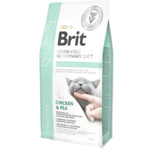 Hrană pentru pisici Brit Veterinary Diet Struvite cu pui și mazăre în pachet de 5 kg