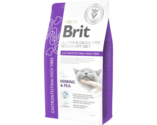 Brit Veterinary Diet Hrană pentru pisici pentru tractul gastrointestinal cu conținut ridicat de fibre
