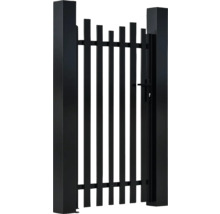 Poartă de grădină metalică cu încuietoare