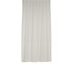 Perdea glisantă voal alb cu dungi
