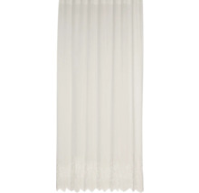 Perdea din voal cu model floral