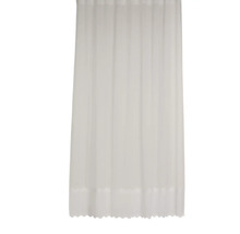 Cortină de duș albă din material textil