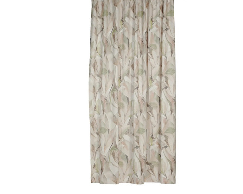 Cortină cu model de frunze