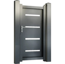 Poartă de grădină cu decupaje orizontale