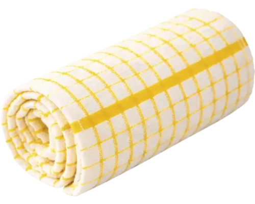 Plasă de armare în rolă cu model grilă galben.