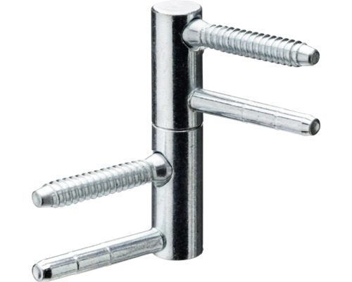 Balamală aplicată cu știfturi