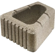 Bloc din beton pentru consolidarea taluzurilor și amenajarea grădinii.