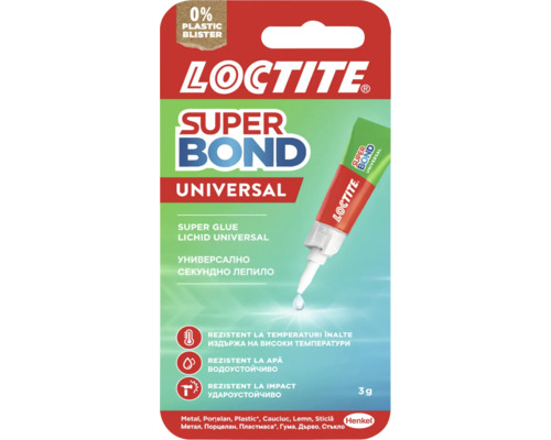Loctite Super Bond Universal adeziv instant, 3 grame