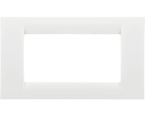 Ramă aparataje Gewiss Virna 4 module, alb Ramă foto albă