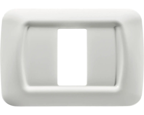 Ramă aparataje Gewiss Top System 1 modul, alb Cadru pentru întrerupător