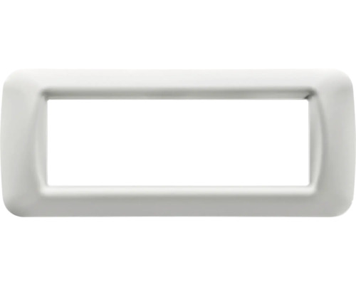 Ramă aparataje Gewiss Top System 6 module, alb Ramă pentru întrerupător