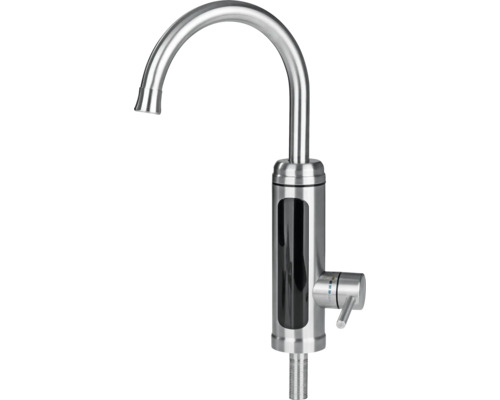 Baterie de bucătărie din oțel inoxidabil cu încălzitor instantaneu de apă