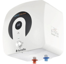Boiler electric Aquacalda Fornello cu afișaj digital și buton de reglare manuală.