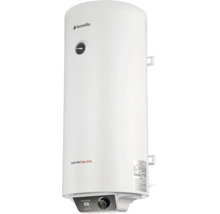 Boiler electric vertical Fornello Aquacalda cu afișaj digital și regulator de temperatură.
