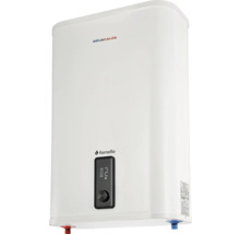 Boiler electric alb cu afișaj digital și buton rotativ de la Aquacalda Fornello.