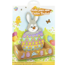 Set de creație pentru un coș de Paște cu motiv de iepuraș