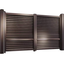 Poartă dublă cu lamele