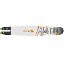 Șină de ghidaj STIHL Light P04 pentru motoferăstraie cu STIHL Logo.