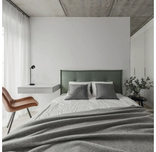 Dormitor cu pat, birou și scaun