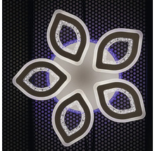 Lumină de tavan cu cinci lămpi în formă de petale