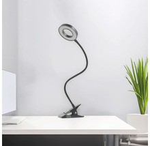 Lampă de birou cu clemă și braț flexibil