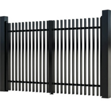 Poartă dublă metalică pentru grădină