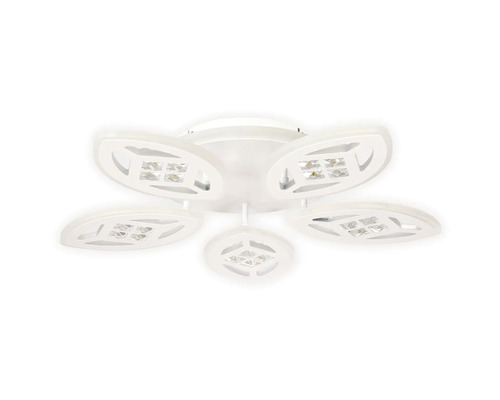 Plafonier cu LED alb cu cinci surse de lumină