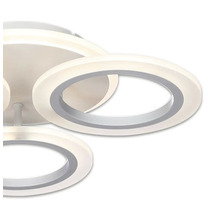 Lumină de plafon cu LED cu design inelar