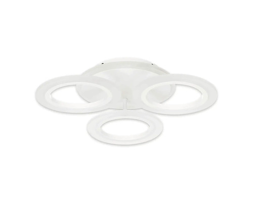 Plafonieră albă cu trei inele