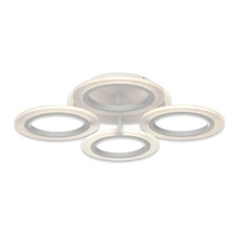 Lumină de plafon cu patru elemente LED rotunde