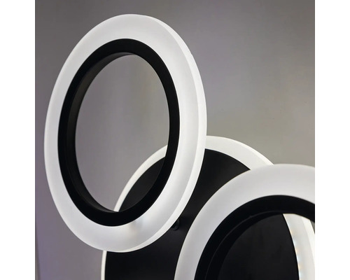 Lumină de perete decorativă cu LED, cu design circular