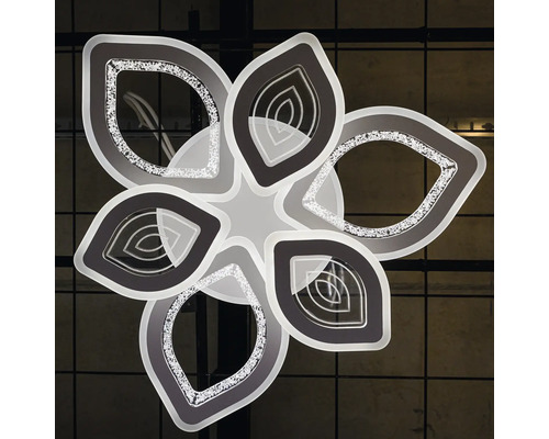 Plafonieră în formă de floare cu frunze