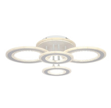 Lumină de plafon cu design inelar și LED-uri integrate pentru iluminarea camerei