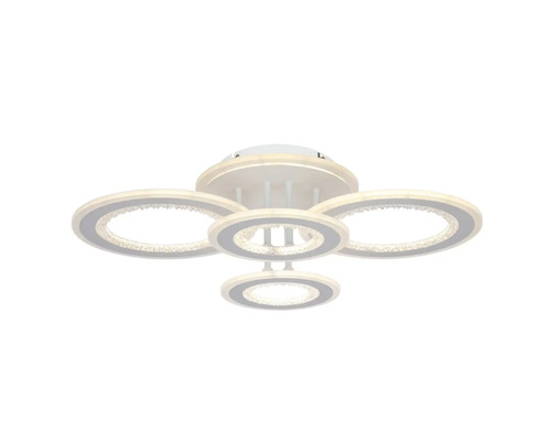 Lumină de plafon cu design inelar și LED-uri integrate pentru iluminarea camerei