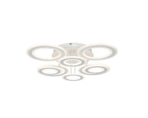 Lumină de tavan cu șapte elemente de lumină rotunde