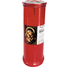 Lumină de veghe roșie cu motivul Madonna