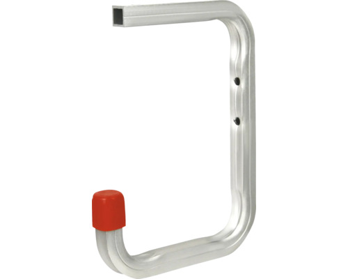 Cârlig de perete din aluminiu cu capac terminal