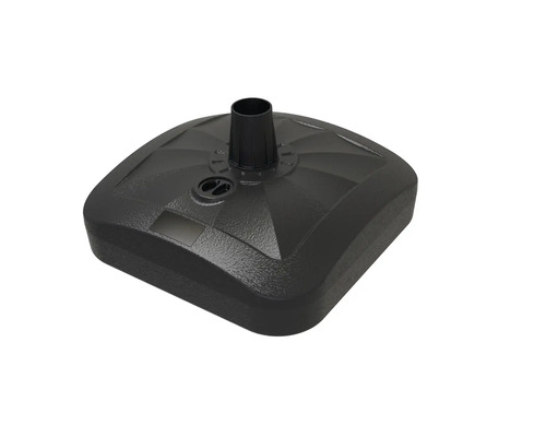 Suport pătrat pentru umbrelă, din plastic