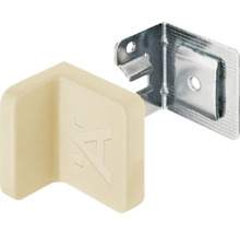 Conector pentru mobilă cu capac din plastic