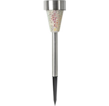 Lampă solară cu sticlă mozaic și țăruș de împământare