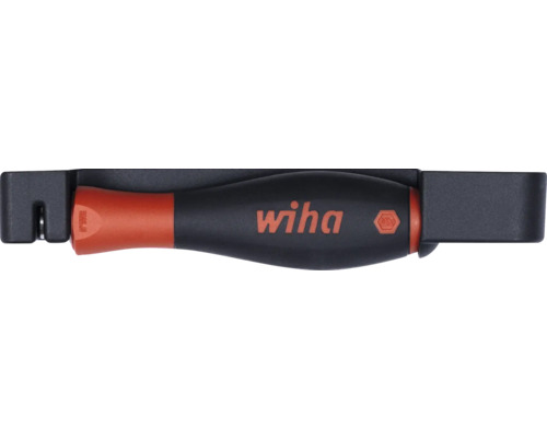 Instrument de dezizolat Wiha din plastic cu mâner ergonomic.