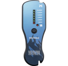 Voltmetru pentru gard electric Nexon model TES-STD-02 cu indicator de tensiune LED de la 1.000 la 10.000 volți și indicator baterie.
