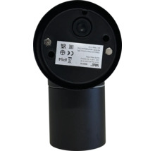 Lampa de perete neagră cu grad de protecție IP54